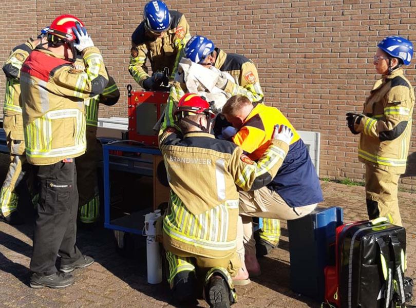 Red BOB - Beknellingsoefening door de hulpdiensten zoals brandweer